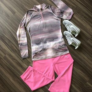 EUC Nike Dri-FIT Pro Fitted 1/4 Zip Pullover-sz M